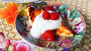 Творожная запеканка по Дюкану