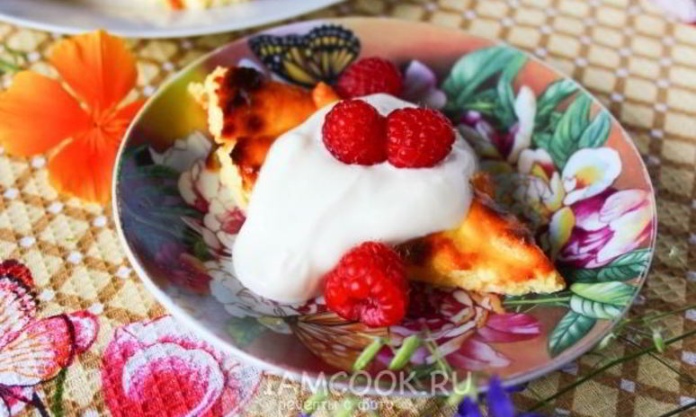 Рецепт творожной запеканки по дюкану