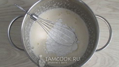 творожная запеканка с крахмалом в мультиварке