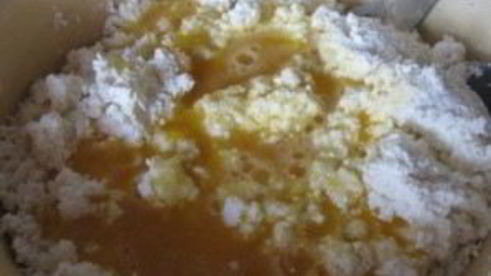 творожная запеканка с кукурузной мукой