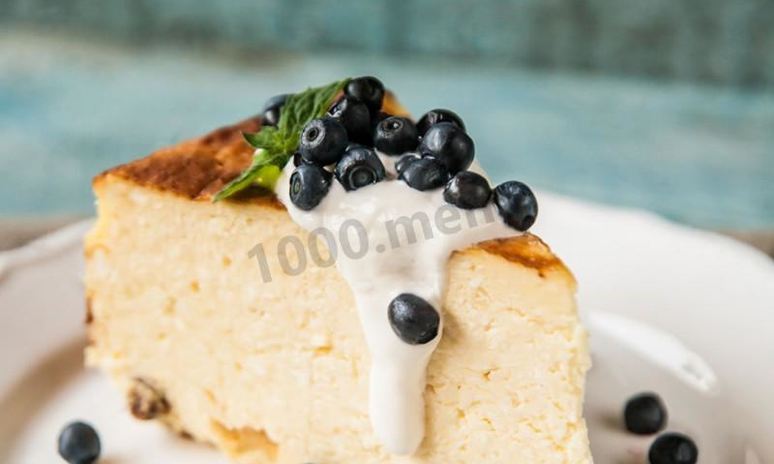 Рецепт творожной запеканки с манкой в мультиварке