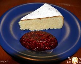 Творожная запеканка со сгущенкой