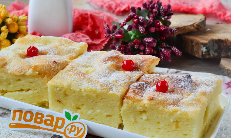 Рецепт творожной запеканки в духовке