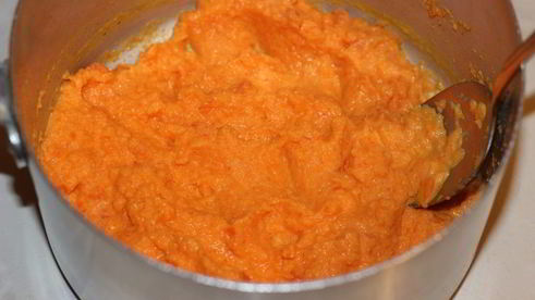 творожно-морковная запеканка
