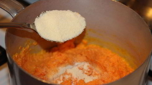 творожно-морковная запеканка