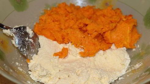 творожно-морковная запеканка