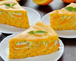 Творожно-тыквенная запеканка