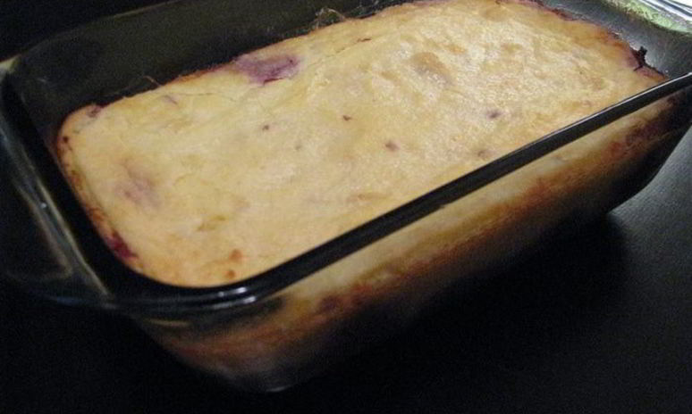 Рецепт творожно-вишневой запеканка