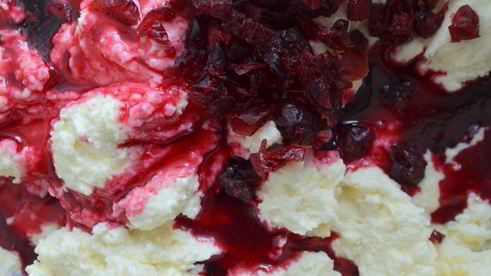 вишневая запеканка