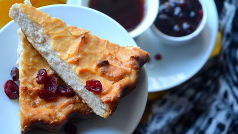 вишневая запеканка