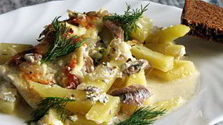 Запеканка Искушение Янсона