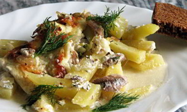 Рецепт запеканки искушение янсона