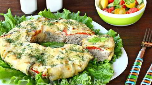 запеканка из кабачков с мясом