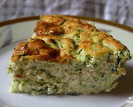 Запеканка из кабачков в мультиварке