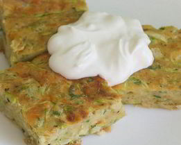 Запеканка из кабачков