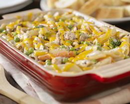 Запеканка из картошки и творога