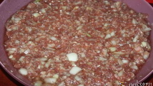 запеканка из овощей и фарша