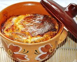 Запеканка из овощей в горшочке