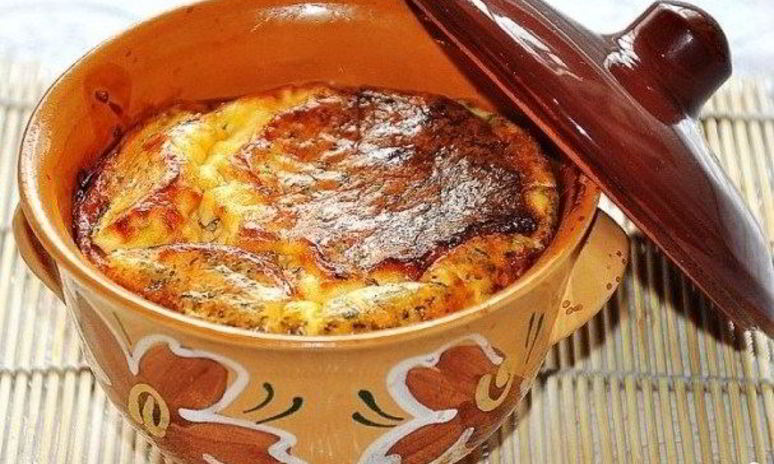 Рецепт запеканки из овощей в горшочке