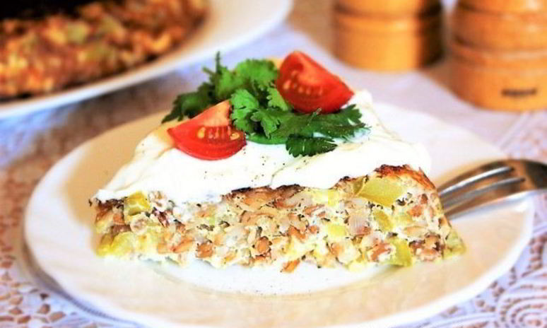 Рецепт запеканки из полбы с кабачком для мультиварки