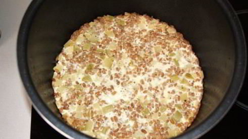 запеканка из полбы с кабачком для мультиварки