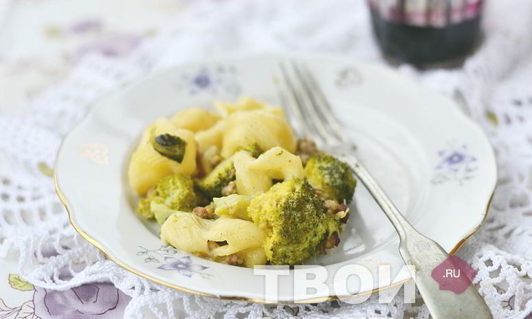 Рецепт запеканки из сырых макарон