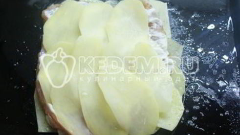 запеканка картофельная с курицей