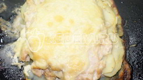 запеканка картофельная с курицей