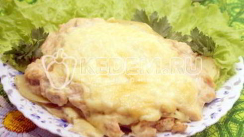 запеканка картофельная с курицей
