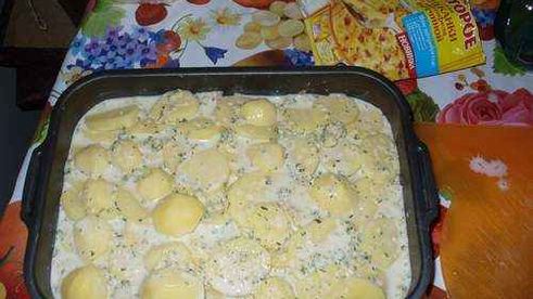 запеканка картофельная с мясом