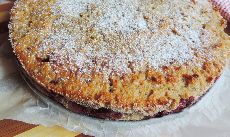 Рецепт запеканки манной с вишней