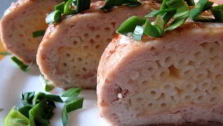 Запеканка мясная с макаронами
