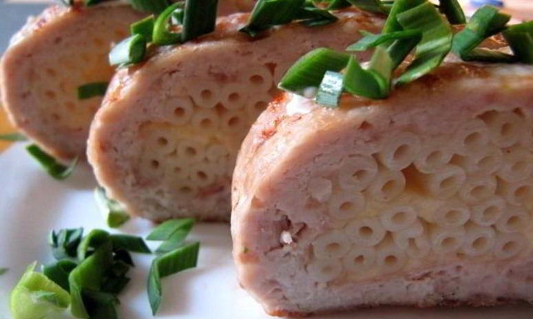 Рецепт запеканки мясной с макаронами