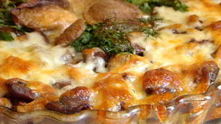 Запеканка по-деревенски с сердечками