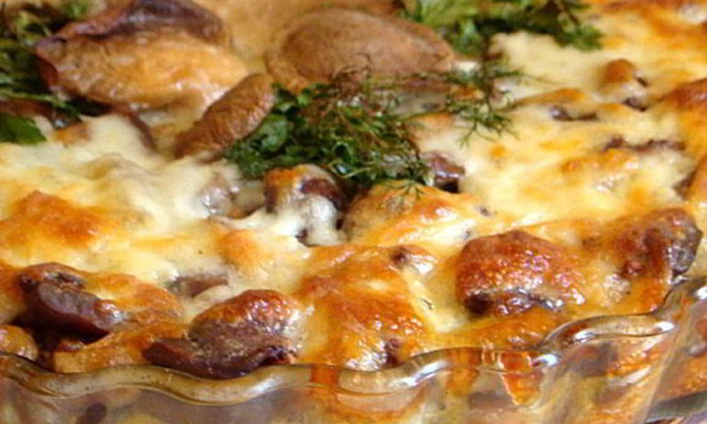 Рецепт запеканки по-деревенски с сердечками