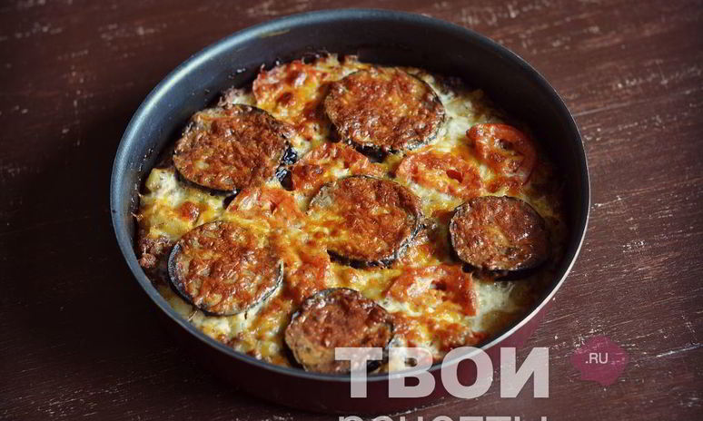 Рецепт запеканки с баклажанами