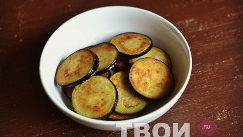 запеканка с баклажанами