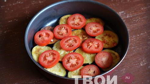 запеканка с баклажанами