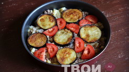 запеканка с баклажанами