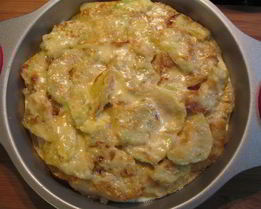 Запеканка с кабачками по-приморски