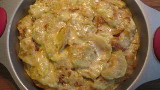 Запеканка с кабачками по-приморски