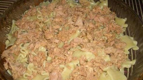 запеканка с тунцом