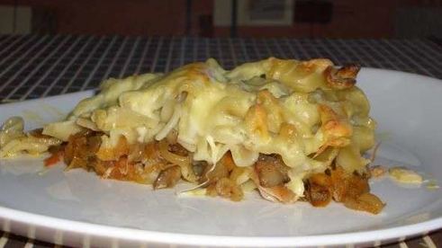 запеканка с тунцом