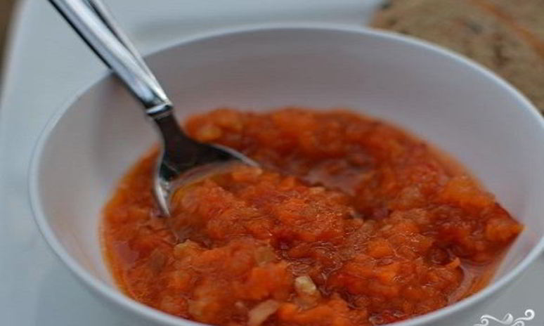 Рецепт аджики домашней с яблоками