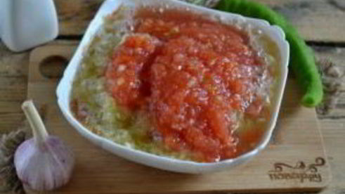 аджика из кабачков с помидорами