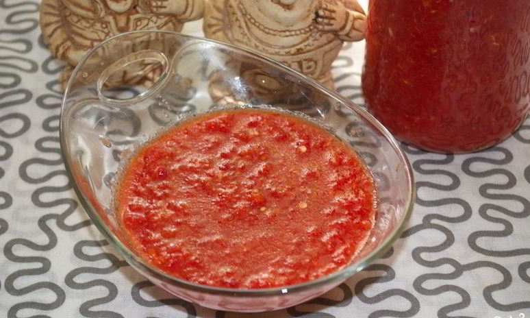 Рецепт аджики из красного перца