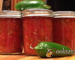 Аджика из перца и помидор на зиму