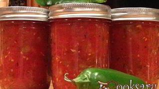 Аджика из перца и помидор на зиму