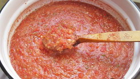 аджика из перца и помидор на зиму