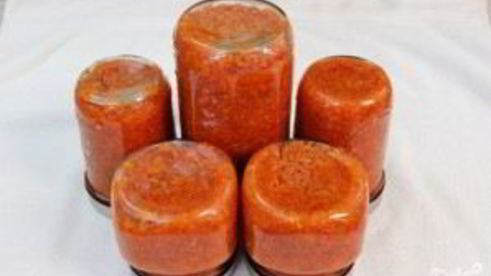 аджика из помидорчиков на зиму